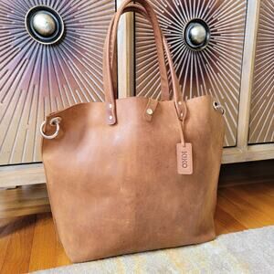 Kiko Paseo Tote in Caramel Leather